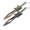 DOTA 2 The Butterfly Sword Weapon Key Chain