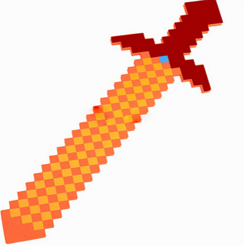 Colorful Minecraft Toy Sword